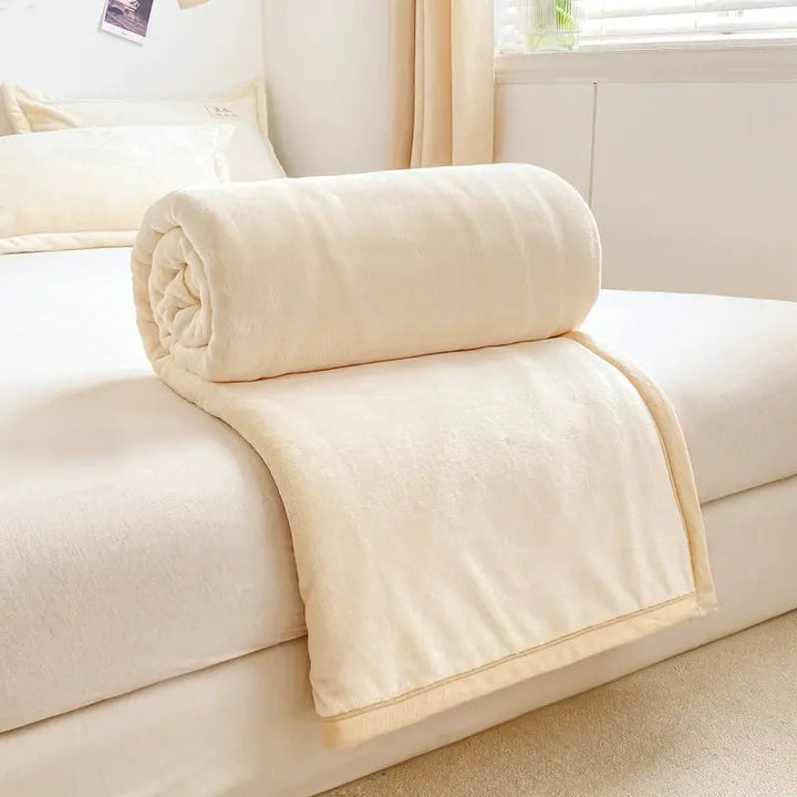 Soft Milk Velvet Flannel Blanket for Winter Home Comfort | Milky-Soft Winter Comfort | Fleece Blankets