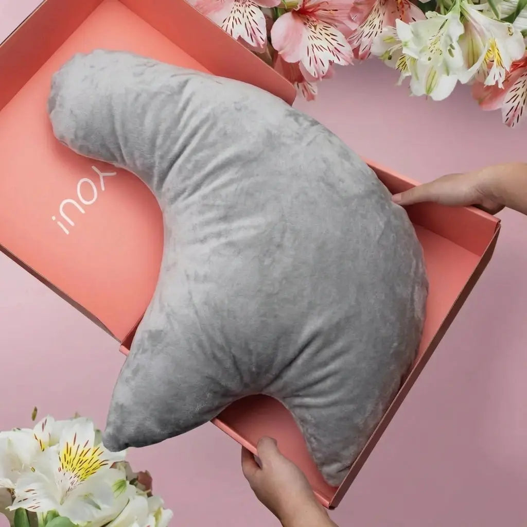 Contoured Memory Foam Shoulder Support Pillow, 24x5x12 Inch, Grey | Side Sleeper Contour Support | Support Pillows
