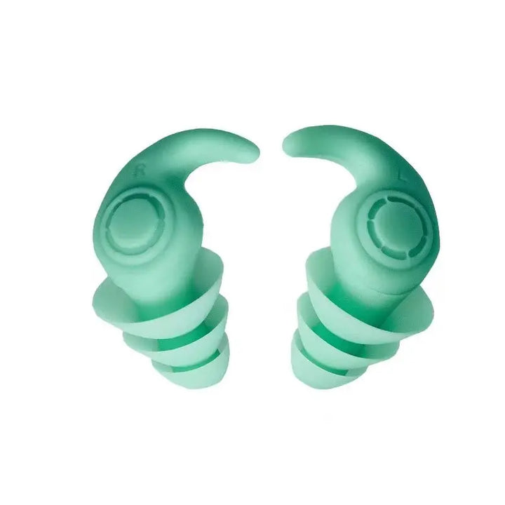 Silicone Sleep Ear Plugs with Reusable Waterproof Design, 2 Pieces | Reusable Silicone Sleep Ear Plugs | Ear Plugs