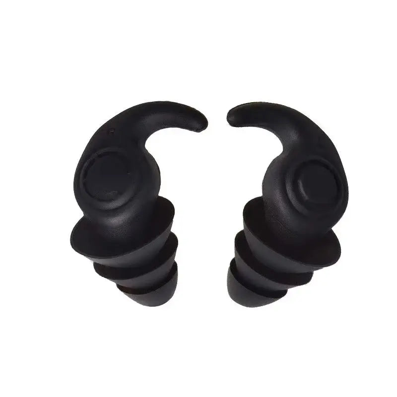 Silicone Sleep Ear Plugs with Reusable Waterproof Design, 2 Pieces | Reusable Silicone Sleep Ear Plugs | Ear Plugs