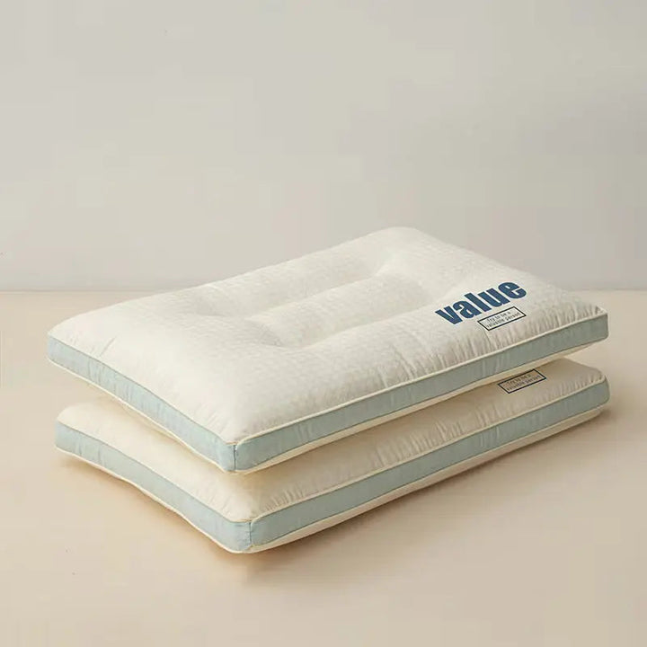 Soy Fiber Zoned Support Pillow for Adult Sleep and Dorm Use | Zoned Soy Fiber Sleep Pillow | Bed Pillows