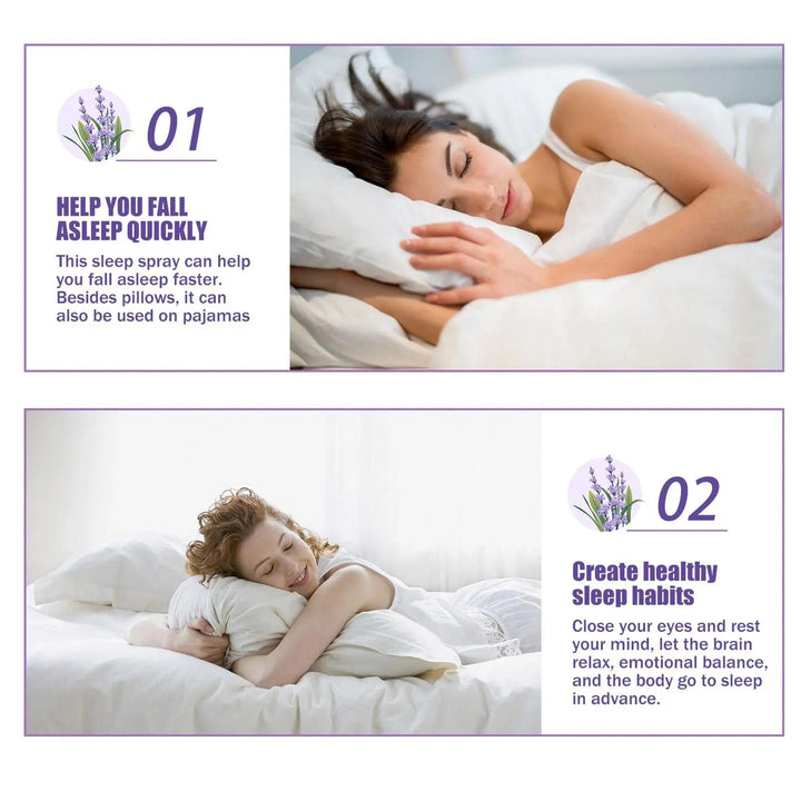 Lavender Sleep Pillow Mist Spray for Bedding and Bedroom Use | Calming Lavender Bedtime Mist | Sleep Sprays