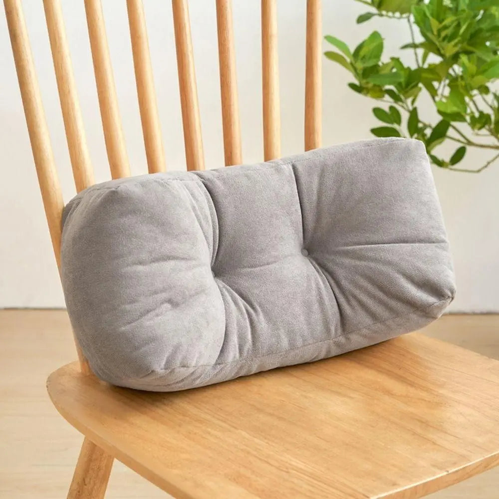 Posture Support Lumbar Cushion for Office Chairs and Car Seats | Contoured Lower Back Cushion | Lumbar Pillows