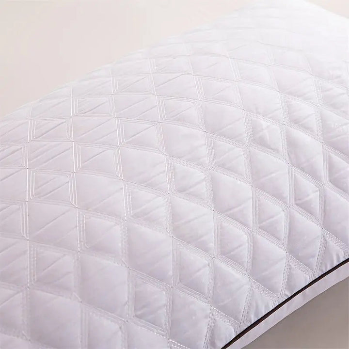 Quilted Body Pillow with Adjustable Fiber Fill for Side Sleepers | Set Your Own Firmness | Body Pillows