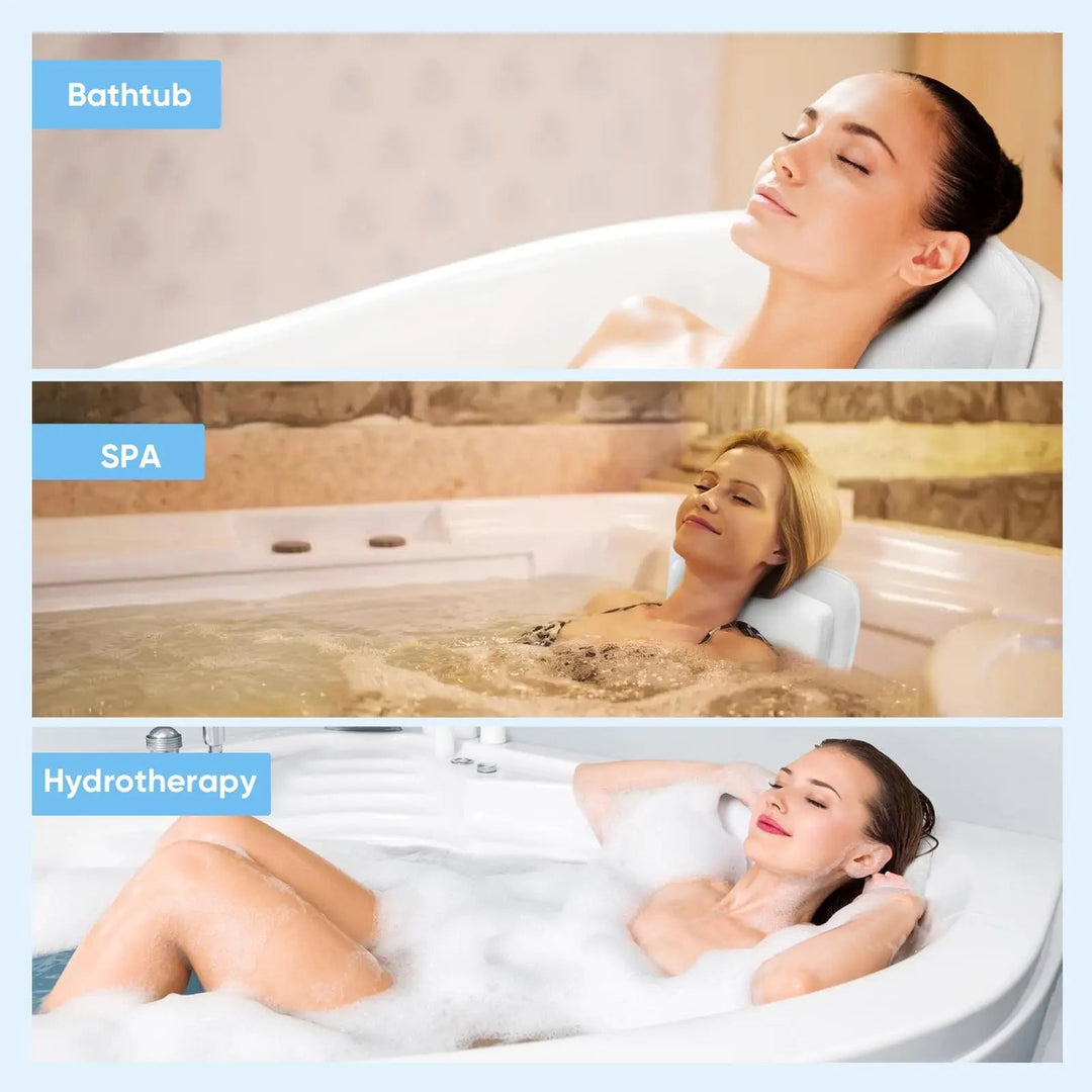 Full Body Bath Pillow, 127x43x10cm, Breathable Non-Slip Mat Cushion | Full-Length Cushion for the Tub | Bath Pillows