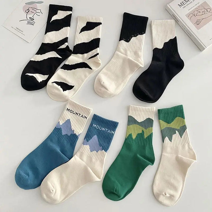 Soft Breathable Cotton Sports Socks for Men and Women, 4 Pairs | Breathable Socks for Active Days | Socks