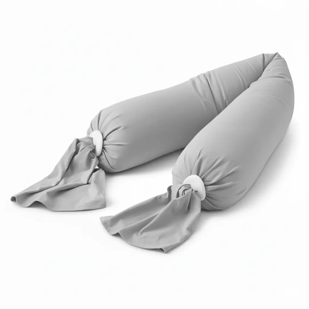 Adjustable Full Body Pregnancy Pillow, 8x59in with Soft Cotton Cover | Long Support for Growing Bellies | Bed Pillows
