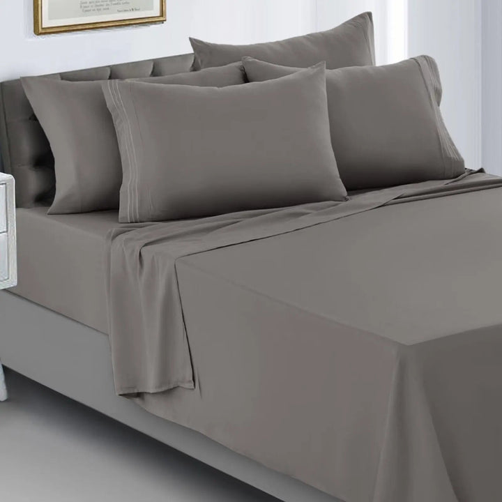 Soft Brushed Deep Pocket Sheet Set 4 Piece in Five Colors | Soft Everyday Sheet Set | Bedding Sets