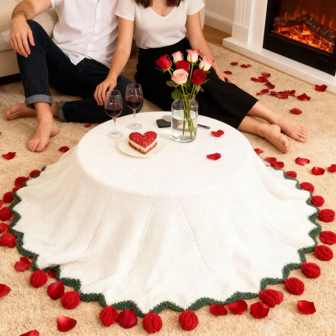 Crochet Flower Rose Bouquet Blanket for Cosy Home Decor | Flowers That Last, Blanket That Warms | Throw Blankets