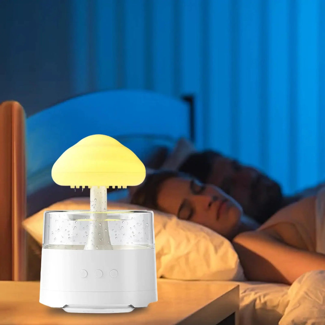 Rain Cloud Humidifier with Mood Light and Remote Control | Calming Rain Mist Ambience | Humidifiers