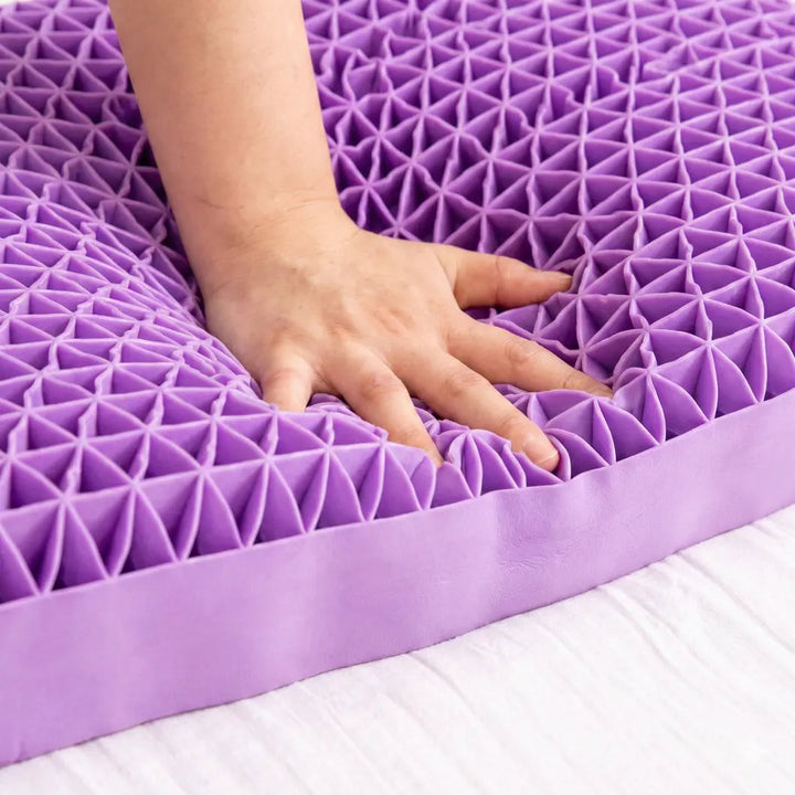 Breathable Zero Pressure Sleep Pillow with Washable Contour Design | Pressure-Relieving Comfort for Sleep | Bed Pillows