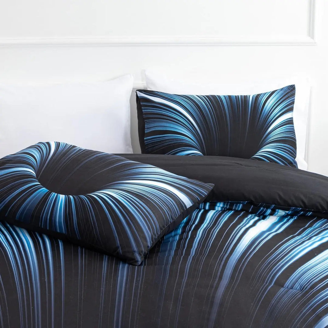 3D Printed Duvet Cover Set in Soft Polyester for Single, Twin, Double | Eye-Catching 3D Print Bedding | Duvet Cover Sets