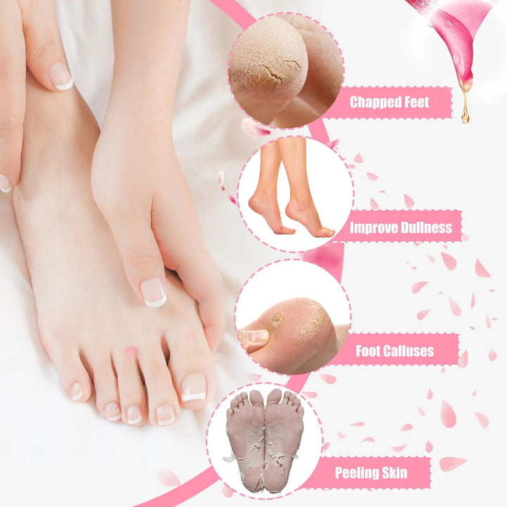 Moisturising Silicone Gel Spa Socks for Dry Feet, 1 Pair | Soft Feet with Spa Gel Care | Spa Socks