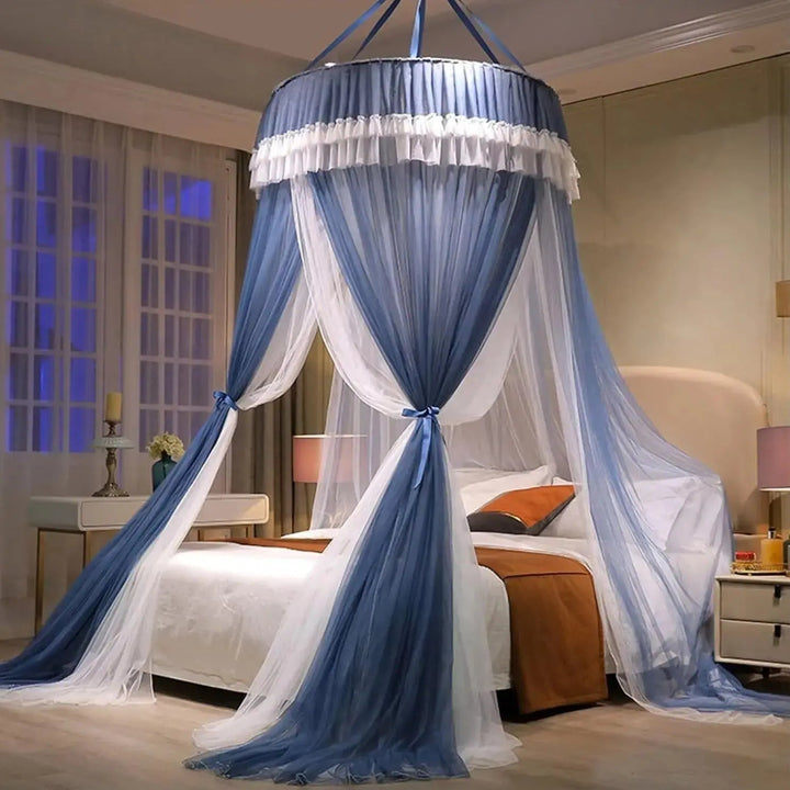 Kids Princess Dome Bed Canopy in Breathable Cotton Mesh | A Dreamy Corner for Little Sleepers | Bed Canopies