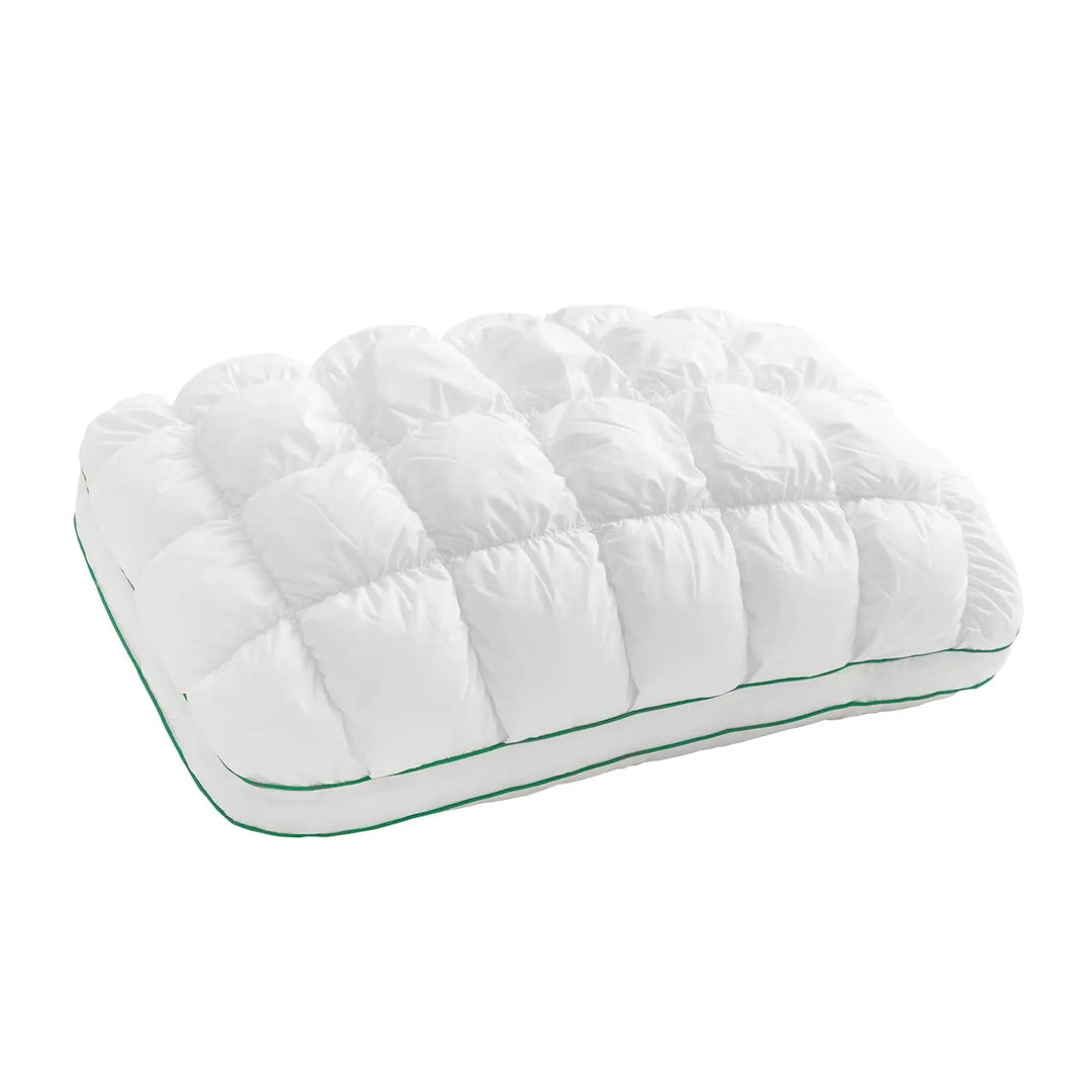 Fluffy Puff Pillow with Soft Rebound Cotton Fill for Adult Sleep | Fluffy Neck Comfort that Bounces Back | Bed Pillows