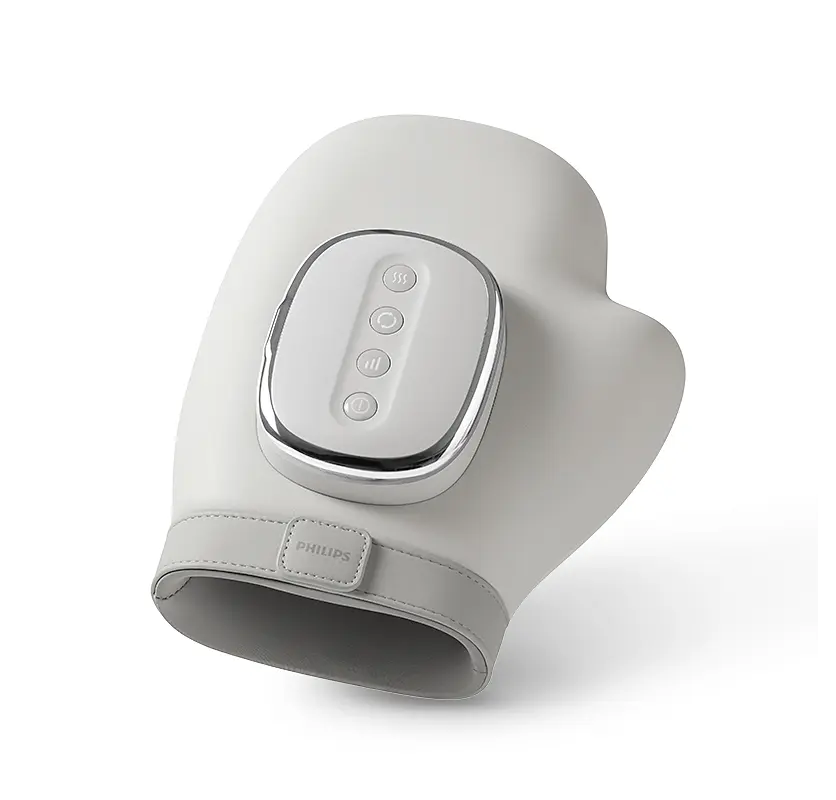 Cordless Hand Massager with Heat and Compression, 5 Intensity Levels | Heat and Compression for Hands | Hand Massagers