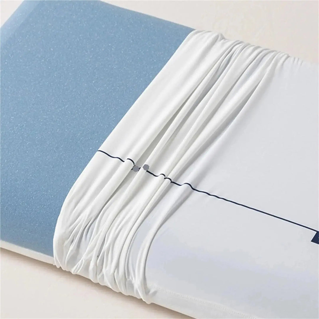 Slow Rebound Memory Foam Cervical Pillow with Ergonomic Concave Design | Neck Contour for Restful Nights | Bed Pillows