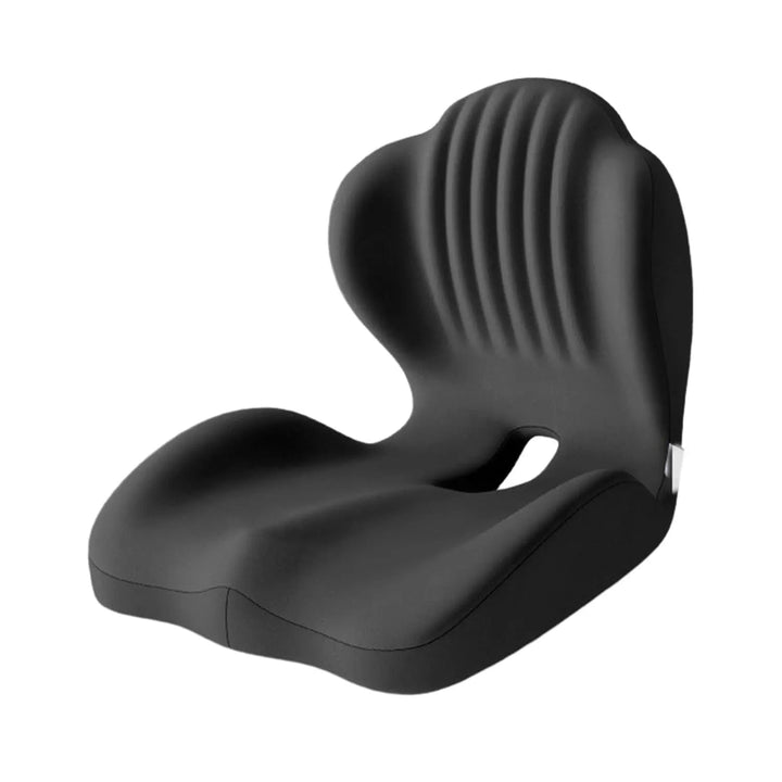 Memory Foam Seat Cushion with Built-In Back Support for Chairs | Seat and Backrest in One Cushion | Seat Cushions