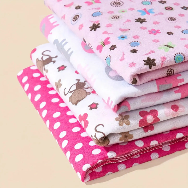 Soft Cotton Muslin Baby Swaddle Blanket Set in Breathable Weave | Breathable Muslin for Nursery Use | Baby Blankets