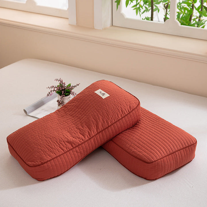Adjustable Buckwheat Hull Pillow for Back and Side Sleeping | Adjust Height to Your Exact Fit | Bed Pillows