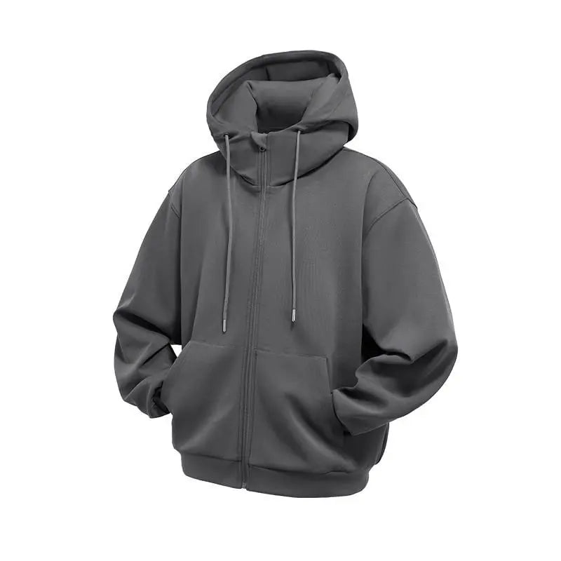Travel Comfort Hoodie with Hidden Inflatable Neck Support | Hoodie with Hidden Neck Pillow | Travel Hoodies