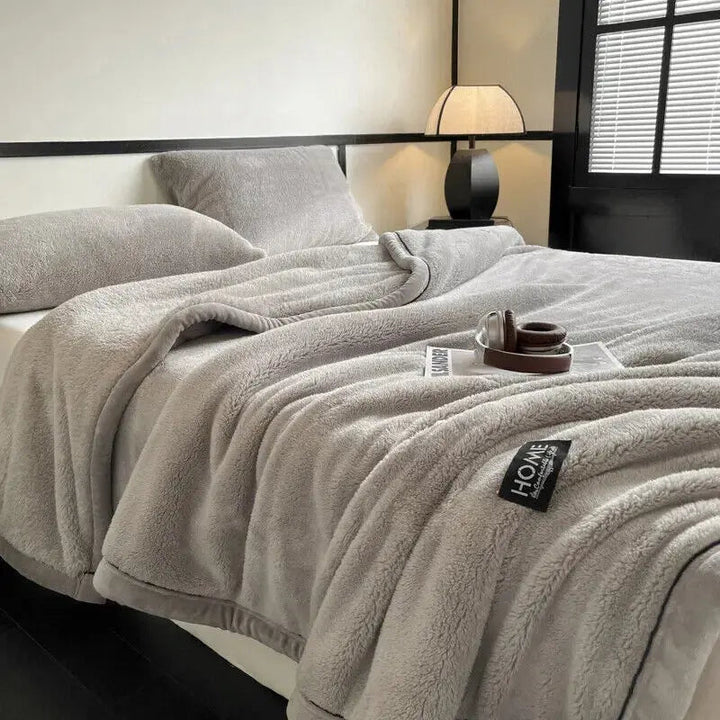 Soft Fluffy Fleece Throw Blanket for Sofa, Naps and Shawl Use | Fluffy Fleece for Cosy Lounging | Throw Blankets