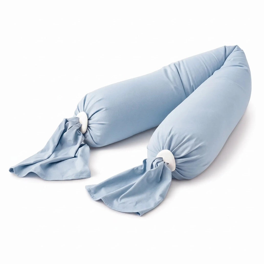 Adjustable Full Body Pregnancy Pillow, 8x59in with Soft Cotton Cover | Long Support for Growing Bellies | Bed Pillows