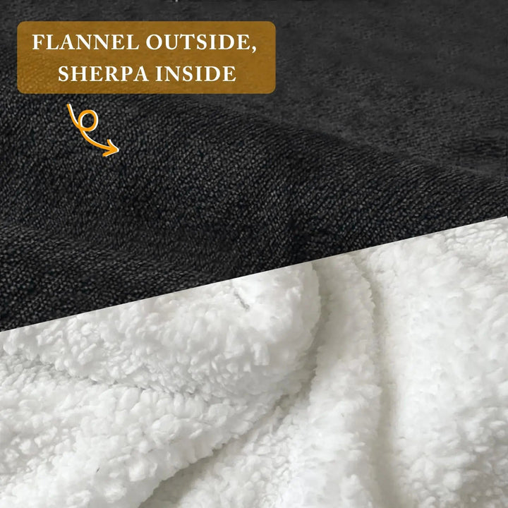 Oversized Wearable Hoodie Blanket with Pocket and Soft Fleece | Giant Cosy Hoodie Blanket | Hooded Blankets