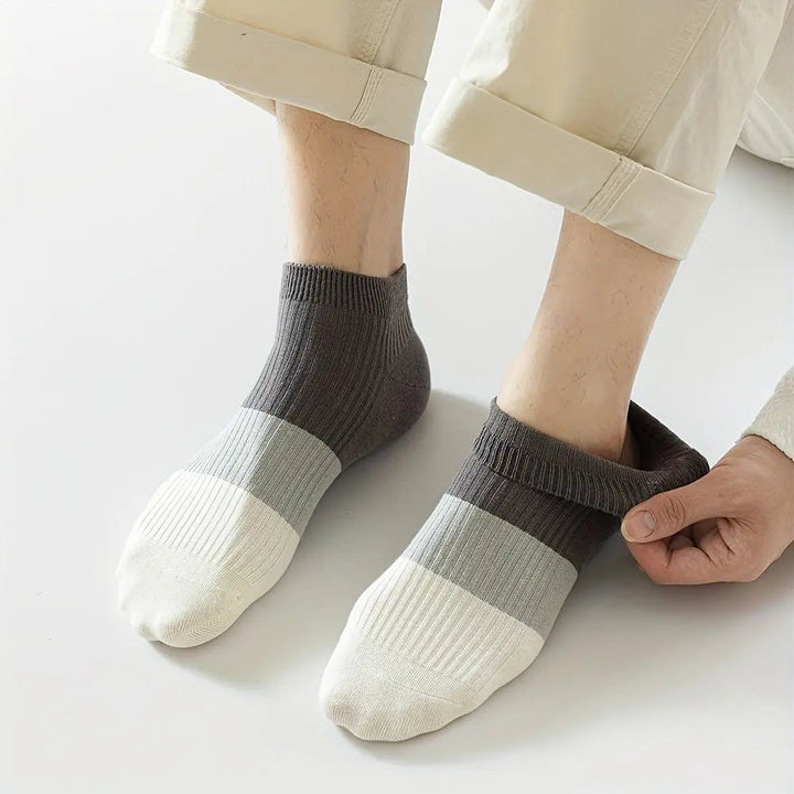 Breathable Cotton Low-Cut Ankle Socks, Pack of 5 Pairs | Light, Breathable Everyday Socks | Socks