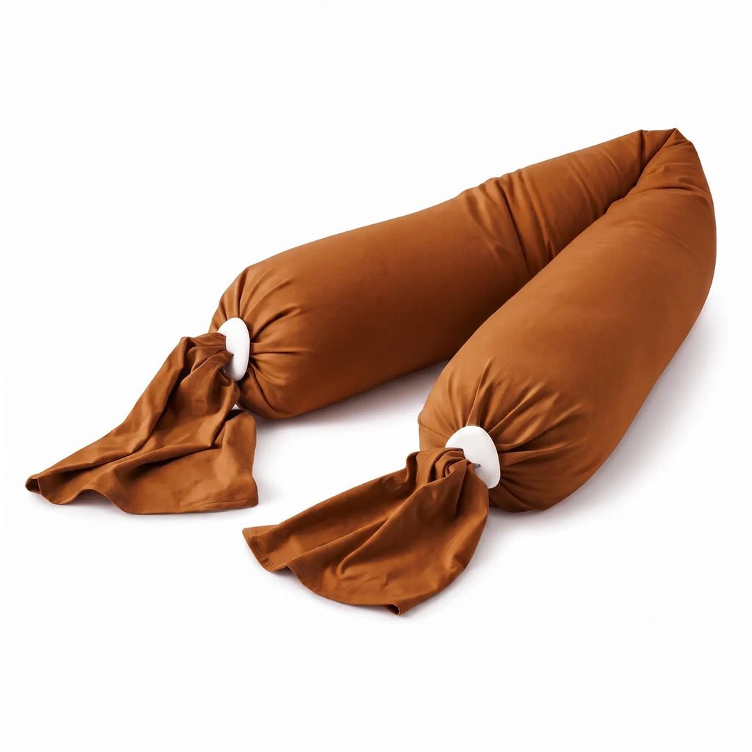 Adjustable Full Body Pregnancy Pillow, 8x59in with Soft Cotton Cover | Long Support for Growing Bellies | Bed Pillows