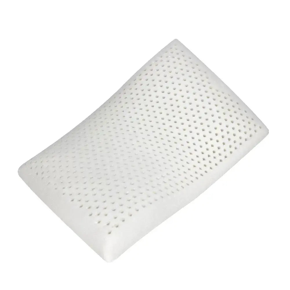 Natural Latex Pillow with Orthopedic Contour for Neck Support, 60x40x12cm | Neck Support for Restful Nights | Bed Pillows