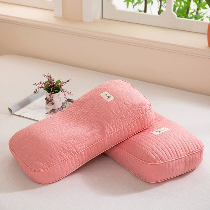 Adjustable Buckwheat Hull Pillow for Back and Side Sleeping | Adjust Height to Your Exact Fit | Bed Pillows