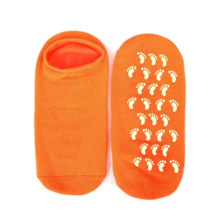 Moisturising Silicone Gel Spa Socks for Dry Feet, 1 Pair | Soft Feet with Spa Gel Care | Spa Socks