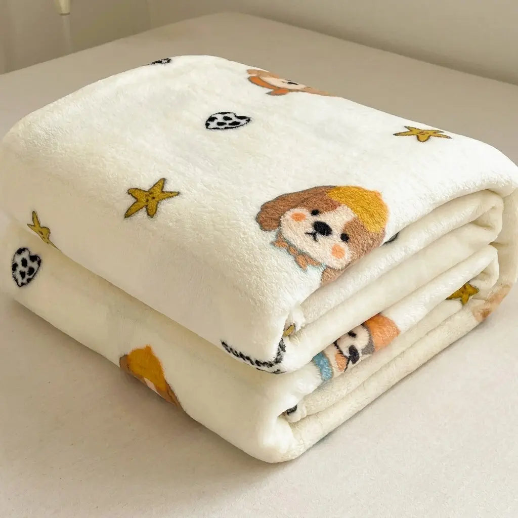 Cloud Velvet Milk Velvet Blanket for Office, Dorm and Bedroom | Cloud-Soft Velvet Cover Blanket | Fleece Blankets