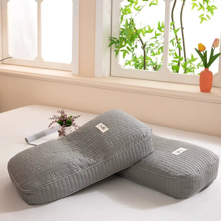 Adjustable Buckwheat Hull Pillow with Firm Fill for Naps and Home | Firm Adjustable Buckwheat Pillow | Bed Pillows