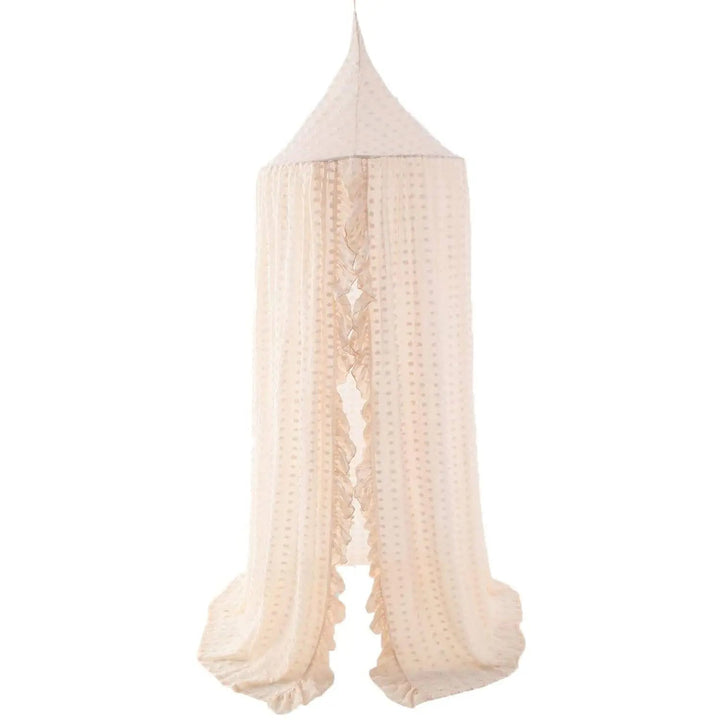 Cotton Chiffon Kids Canopy Tent for Nursery Reading Nook | Soft Hideaway for Play and Rest | Bed Canopies