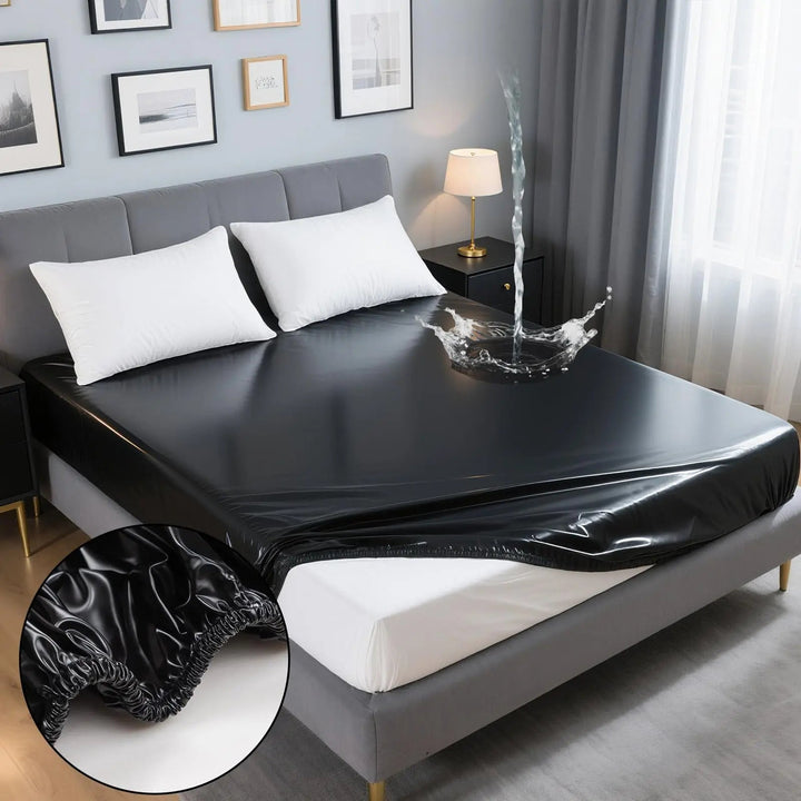 100% Waterproof PVC Bed Cover with Wipe-Clean Surface | Wipe-Clean Waterproof Mattress Cover | Mattress Protectors