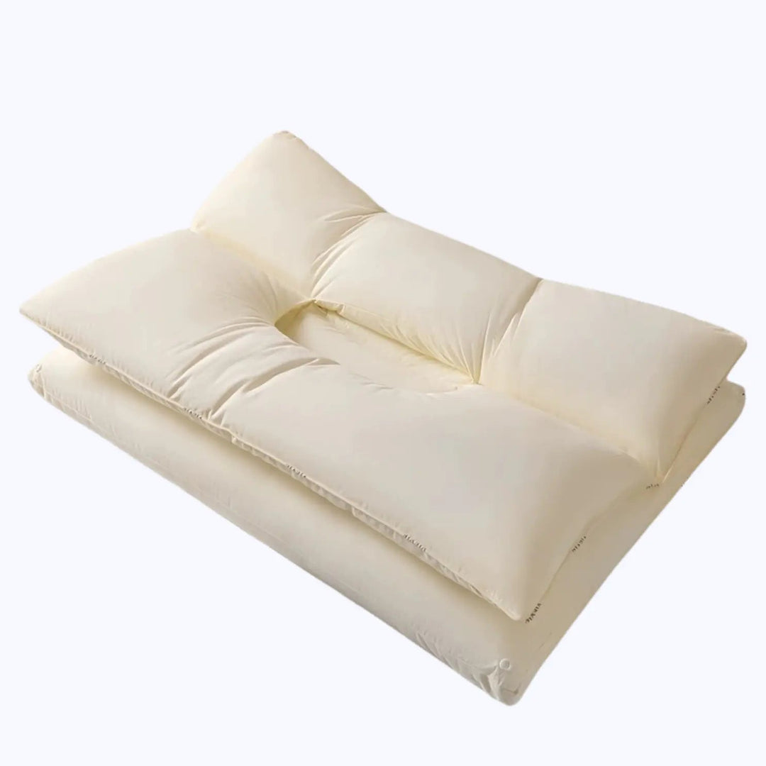 Adjustable Zoned Contour Pillow with Cotton Cover for Home Sleep | Adjustable Zoned Contour Pillow | Bed Pillows
