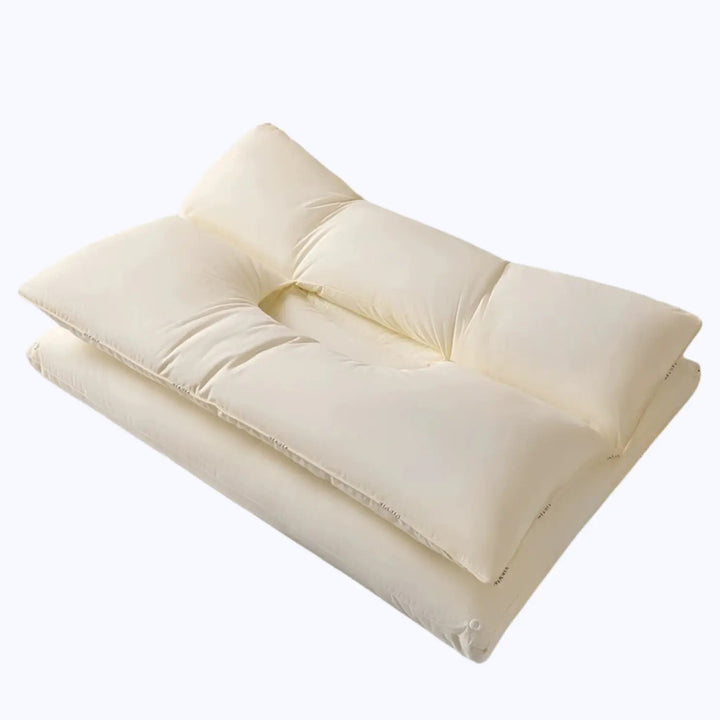 Adjustable Zoned Contour Pillow with Cotton Cover for Home Sleep | Adjustable Zoned Contour Pillow | Bed Pillows