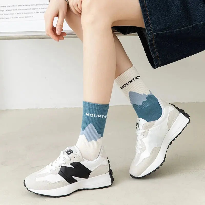 Soft Breathable Cotton Sports Socks for Men and Women, 4 Pairs | Breathable Socks for Active Days | Socks