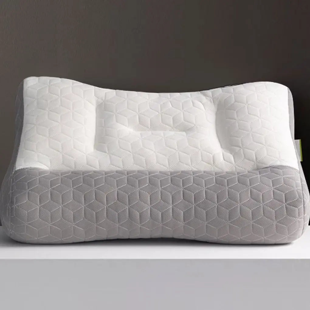 Dual Firmness Cervical Contour Pillow in Three Heights | Choose Your Height and Feel | Bed Pillows