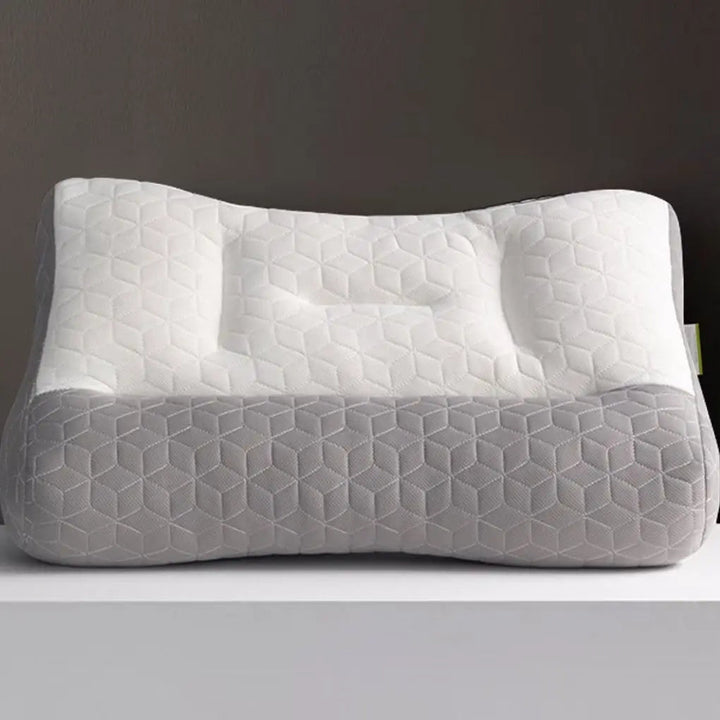 Dual Firmness Cervical Contour Pillow in Three Heights | Choose Your Height and Feel | Bed Pillows