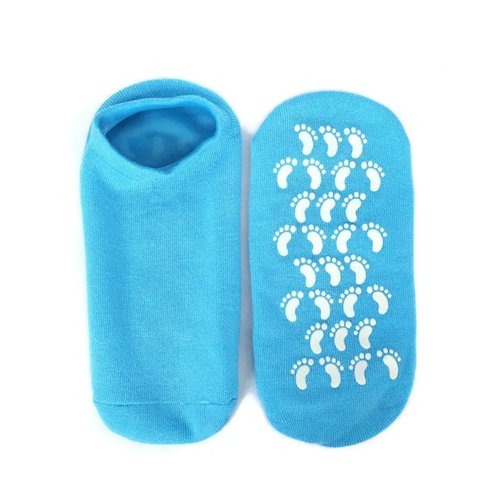 Moisturising Silicone Gel Spa Socks for Dry Feet, 1 Pair | Soft Feet with Spa Gel Care | Spa Socks