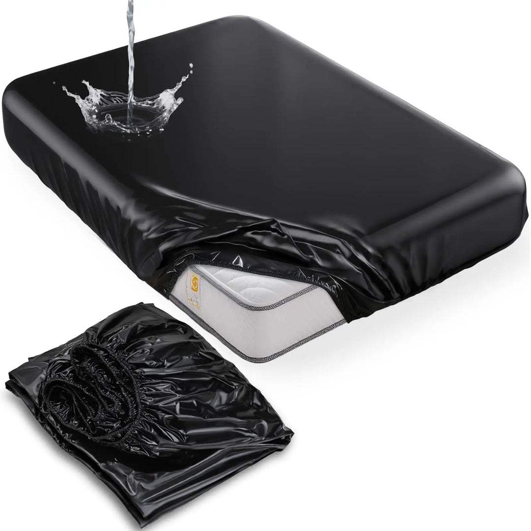 100% Waterproof PVC Bed Cover with Wipe-Clean Surface | Wipe-Clean Waterproof Mattress Cover | Mattress Protectors