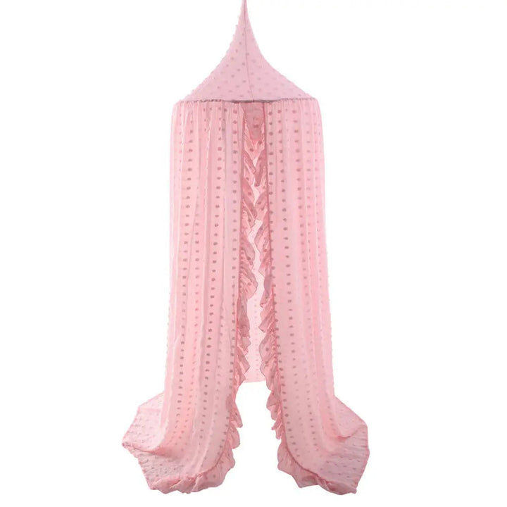Cotton Chiffon Kids Canopy Tent for Nursery Reading Nook | Soft Hideaway for Play and Rest | Bed Canopies