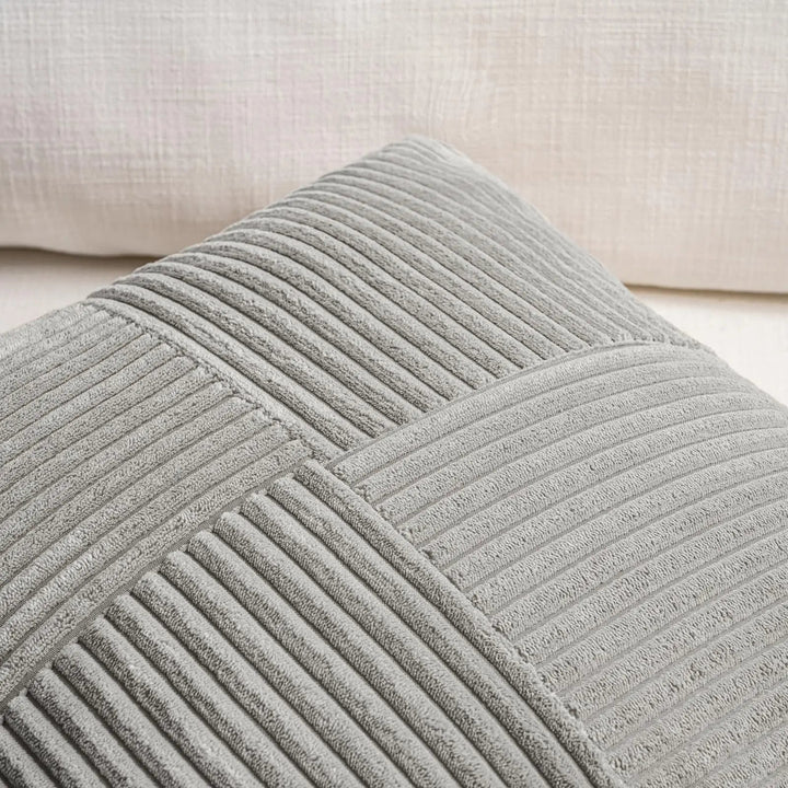 Textured Rust Corduroy Boho Throw Pillow Cover in Three Sizes | Ribbed Texture for Boho Rooms | Cushion Covers