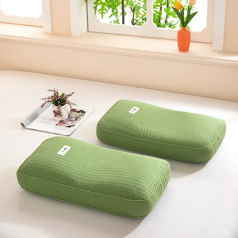 Adjustable Buckwheat Hull Pillow with Firm Fill for Naps and Home | Firm Adjustable Buckwheat Pillow | Bed Pillows