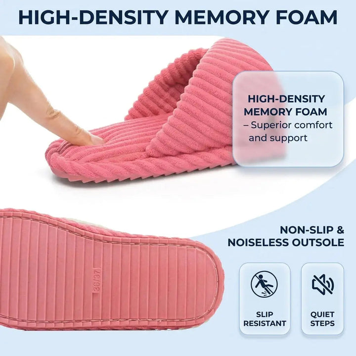 Cozy Plush Winter Moon Slippers with Cushioned Sole | Warm Moon-Shaped Steps for Winter | Slippers