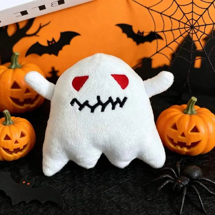 Halloween Ghost Plush Pillow for Seasonal Sofa and Living Room Decor | Spooky-Cute Ghost Pillow Decor | Decorative Pillows