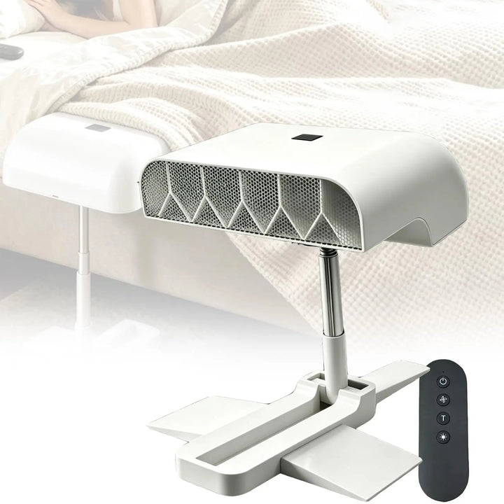 Rechargeable Bladeless Bed Cooling Fan for Quiet Nighttime Airflow | Rechargeable Bladeless Bed Fan | Bed Fans